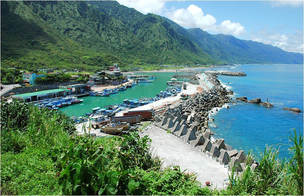 鸟瞰东部海岸风景区