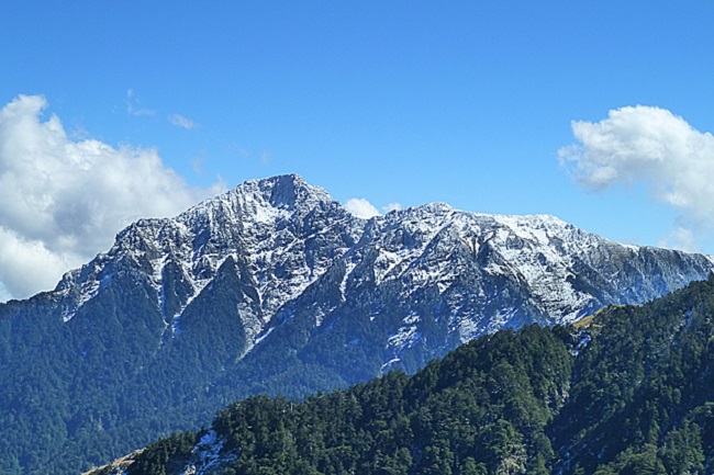 武岭雪景