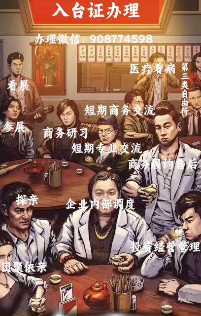 2025年个人名义入台证办理类型介绍